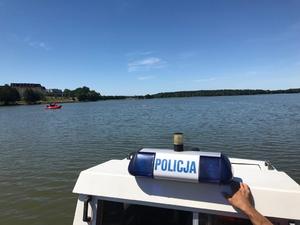 Poszukiwania na Jeziorze Ełckim