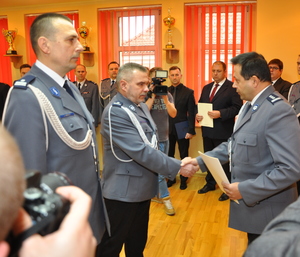 Ełk uroczystość nadania obowiązków Komendanta